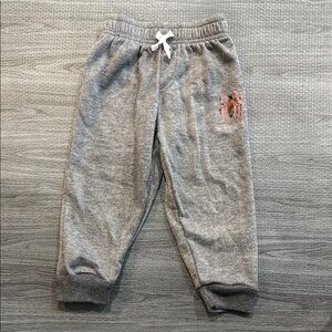 Spiderman Gray Sweatpants with Elastic Waistband